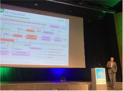 Referent auf einer Konferenz